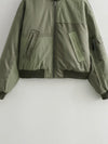 Green Patchwork Pilot Jacket