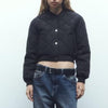 Navy Cotton Pilot Jacket