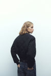 Navy Cotton Pilot Jacket