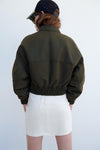 Short Bomber Jacket
