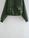 Short Bomber Jacket