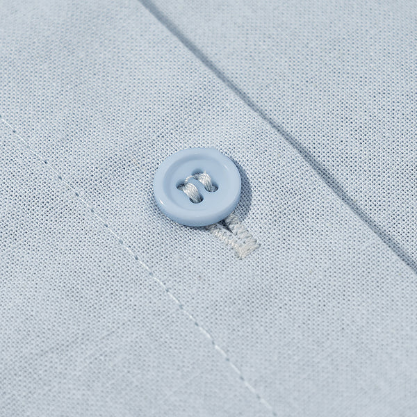 Simple Solid Shirt & Straight Leg Pants