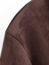 Plush Leather Shacket & Pants Set