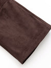 Plush Leather Shacket & Pants Set