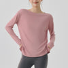 Slit Hemline Yoga Top