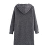 Loose Knitted Pocket Cardigan Coat
