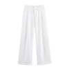 Linen Pleated Vest & Pant Sets