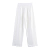 Linen Pleated Vest & Pant Sets