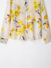 Yellow Fall Flower Shirt