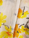 Yellow Fall Flower Shirt