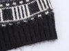 Jacquard Knit Cardigan
