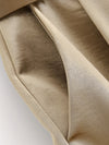Western Belt Satin Trousers