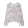 Casual Knitted Thick Needle Top