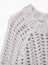 Casual Knitted Thick Needle Top