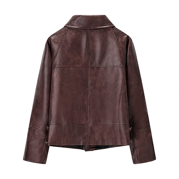 Leather Coat