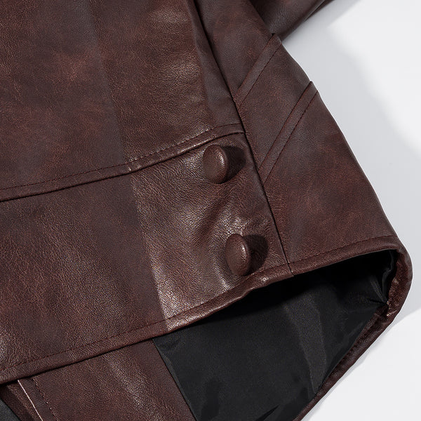 Leather Coat