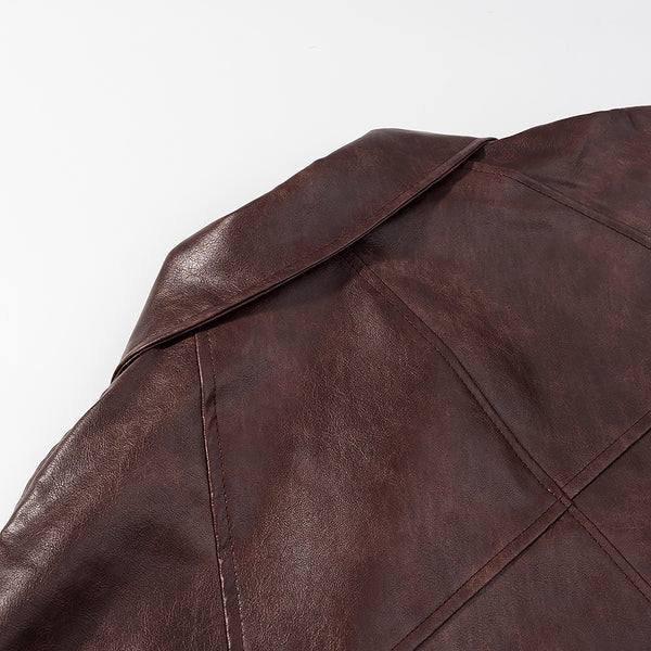 Leather Coat