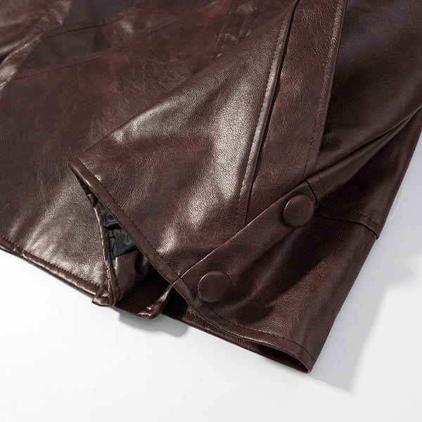 Leather Coat