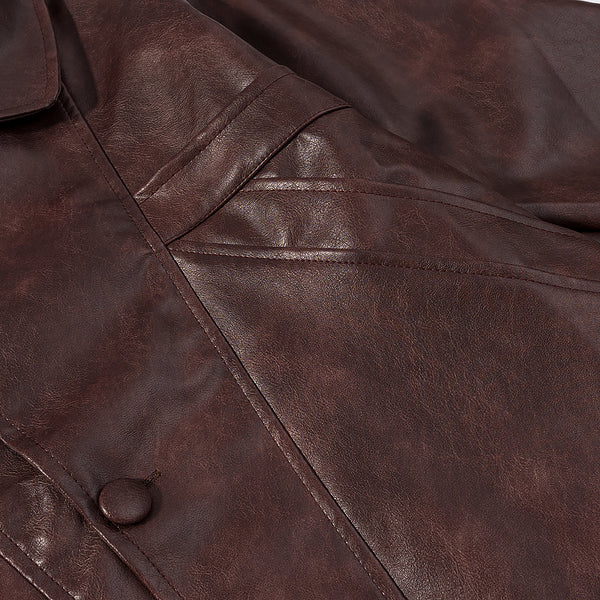 Leather Coat