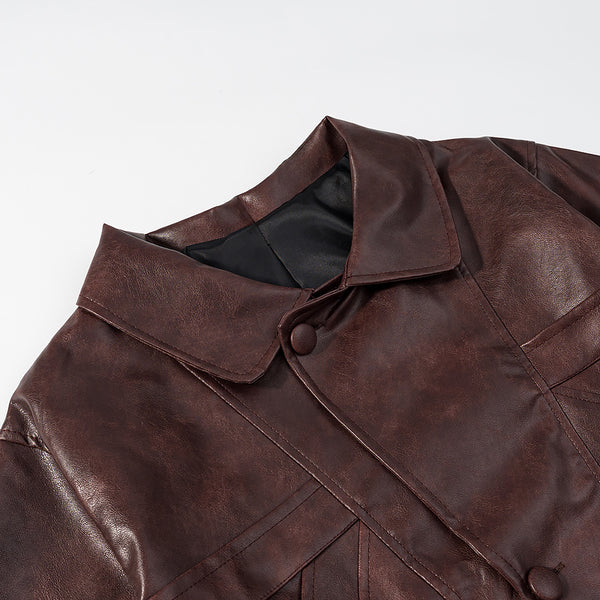 Leather Coat