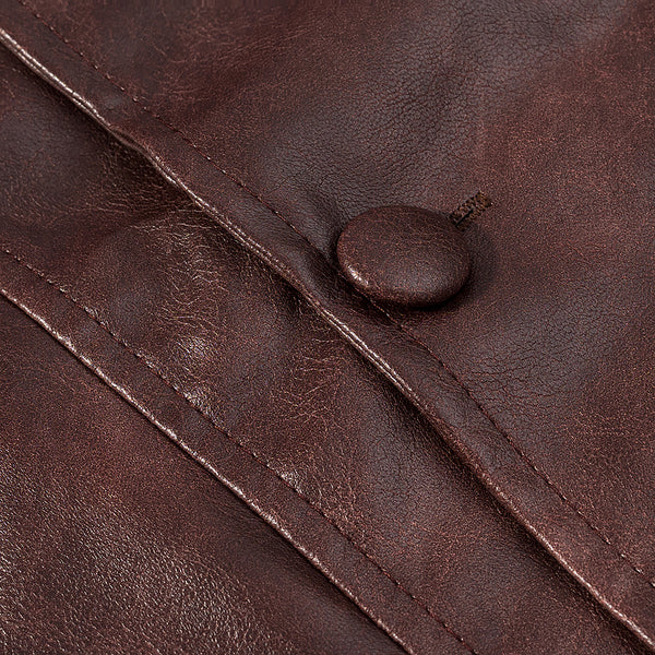 Leather Coat