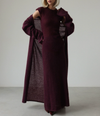 Autumn Knitted Cardigan Sleeveless Dress