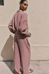 Soft Draping Shirt with Belt