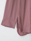 Soft Draping Shirt with Belt