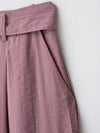 Soft Draping Shirt with Belt
