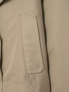 Casual Double Breasted Short Trench Coat