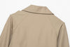 Casual Double Breasted Short Trench Coat