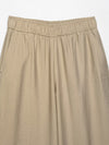 Gold Button Shirt & Stretch Waist Wide Leg Pants