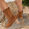 Retro Mid Calf Western Cowboy Boot