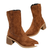 Retro Mid Calf Western Cowboy Boot