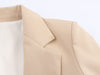 Office Printed Cuff Blazer
