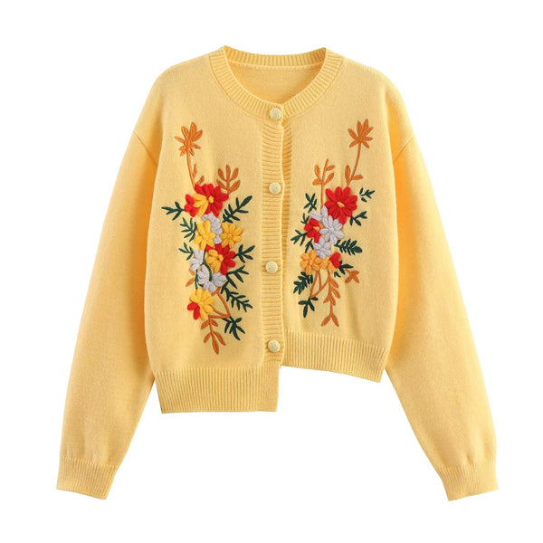 Casual Asymmetric Hem Cardigan