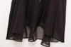 Fall Belted Mesh Dress