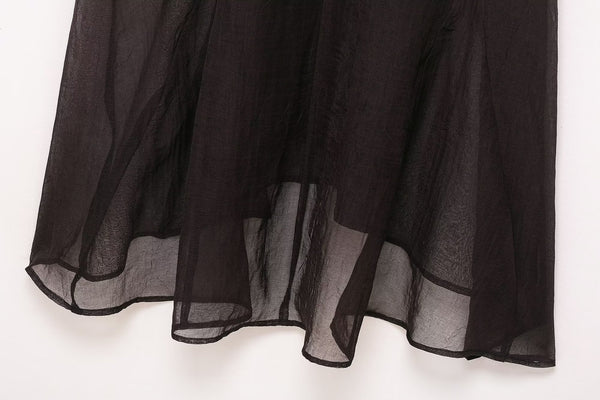 Fall Belted Mesh Dress