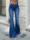 Simple Water Blue Denim Jeans