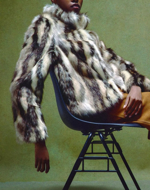 Winter Fur Effect Jacket