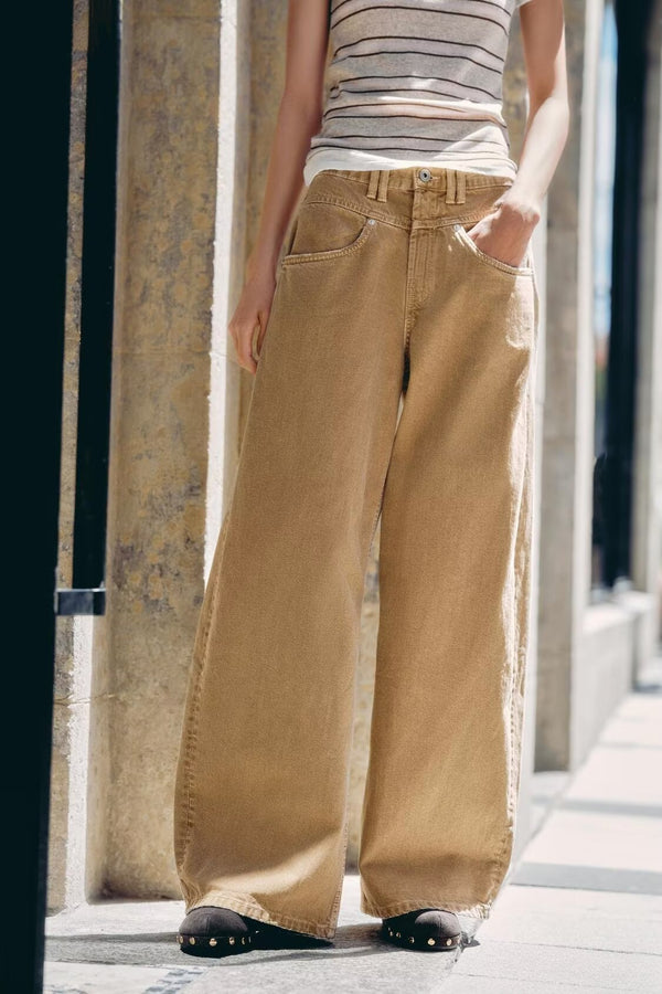 Low Waist Loose Casual Jeans