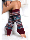 Short Fairisle Legwarmer