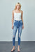 HIGH RISE ANKLE SKINNY JEANS