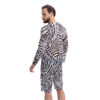 MEN's Smart Swim Trunks Bermudas FAKE ZEBRA