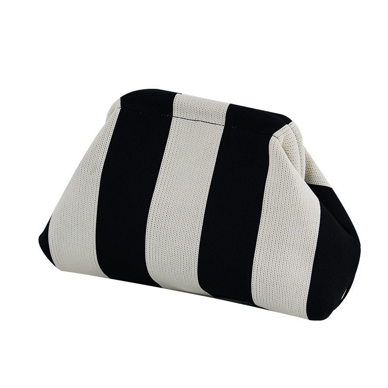 Cocoa Yacht Club Knit Clutch Bag