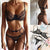 Black Sexy Lace Seduction Underwear See-through Tight Garter Belt Sexy Lingerie