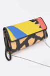 Artsy Printed Wristlet Clutch