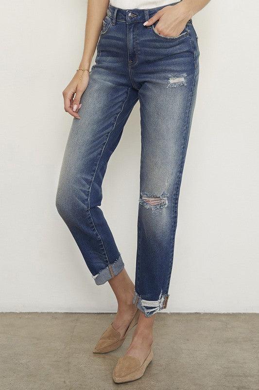 RELAXED BOYFRIEND JEANS - Cocoa Yacht Club