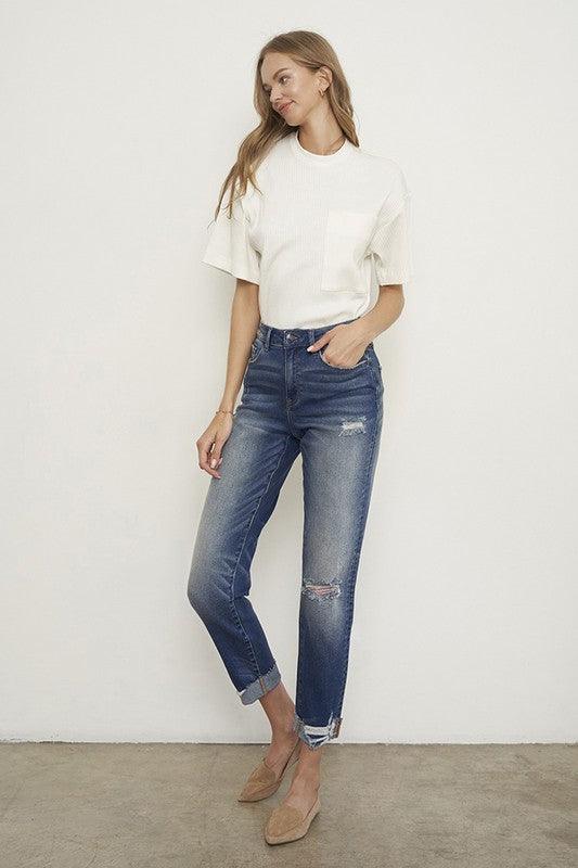 RELAXED BOYFRIEND JEANS - Cocoa Yacht Club