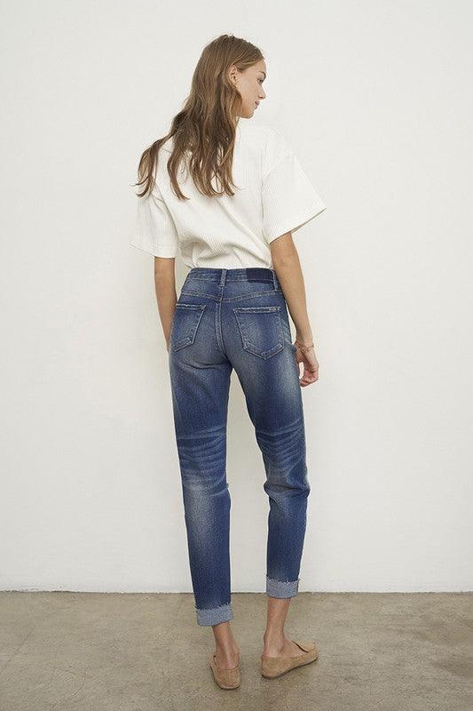 RELAXED BOYFRIEND JEANS - Cocoa Yacht Club